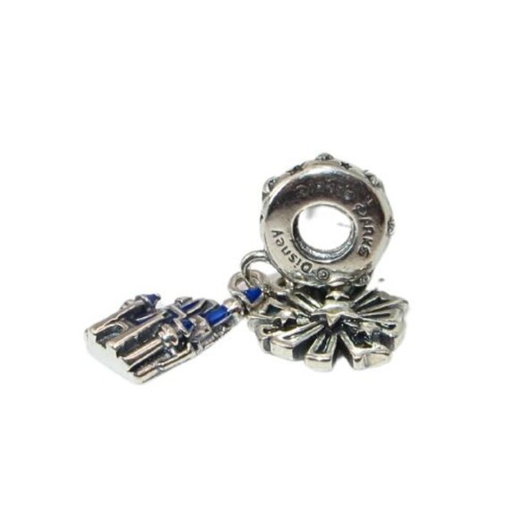 Pandora Disney Happily Ever After Fireworks/Castle Enamel & SS .925 Charm - Picture 3 of 6